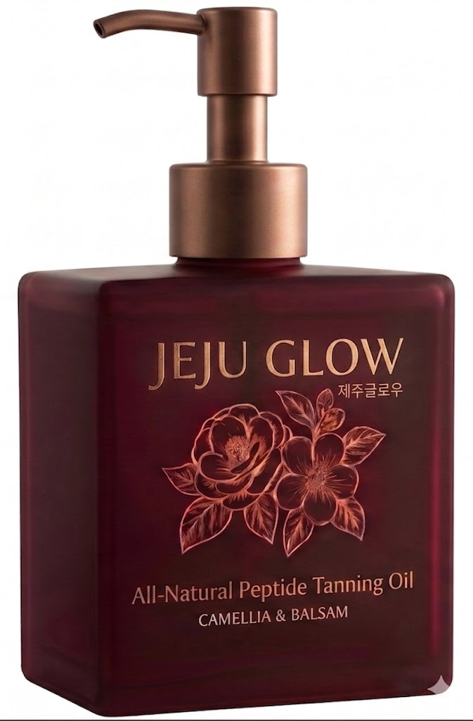 JEJU GLOW Camellia & Balsam Tanning Oil